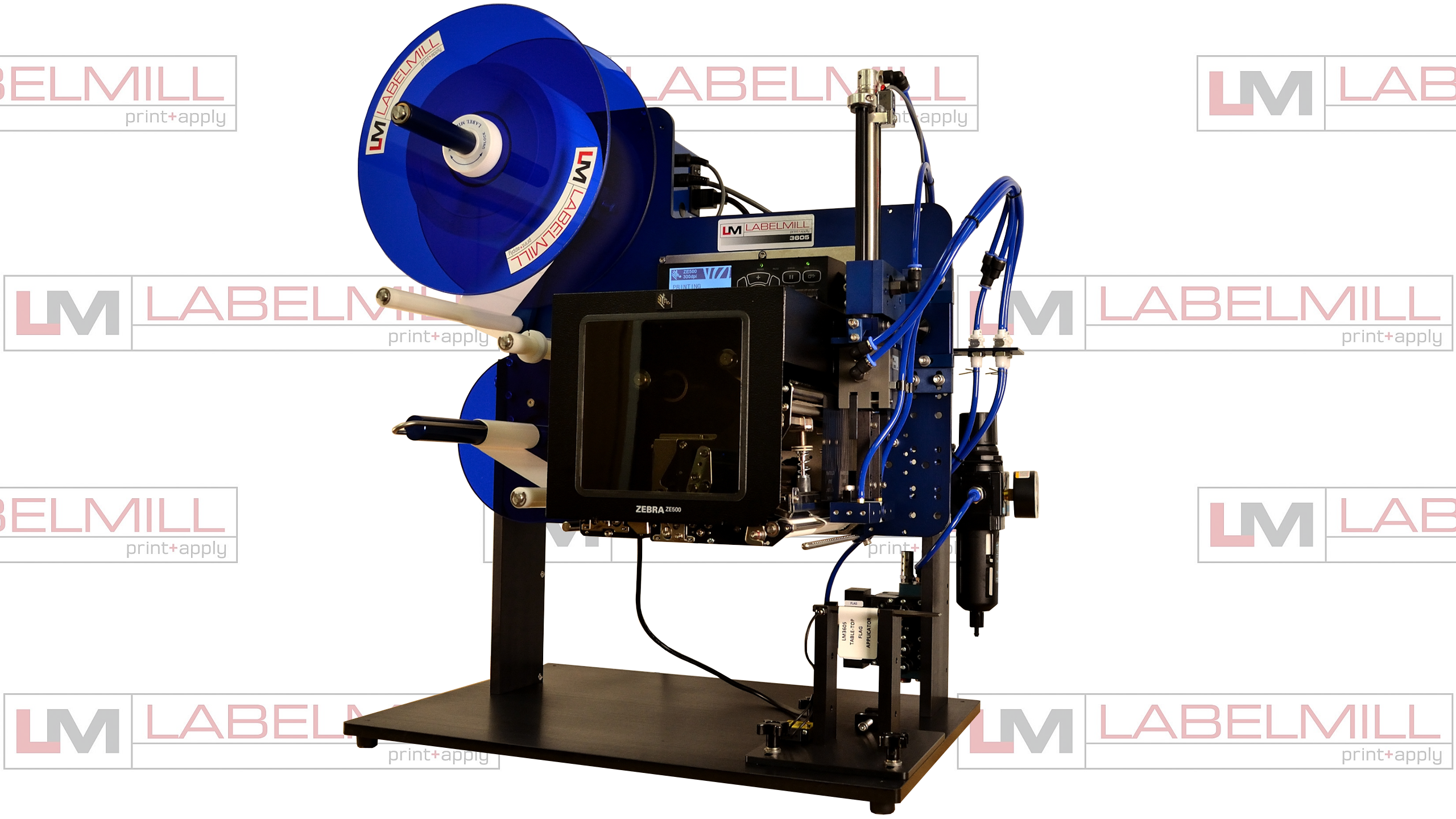 LM3606 Table-Top Print & Apply Flag Label Applicator